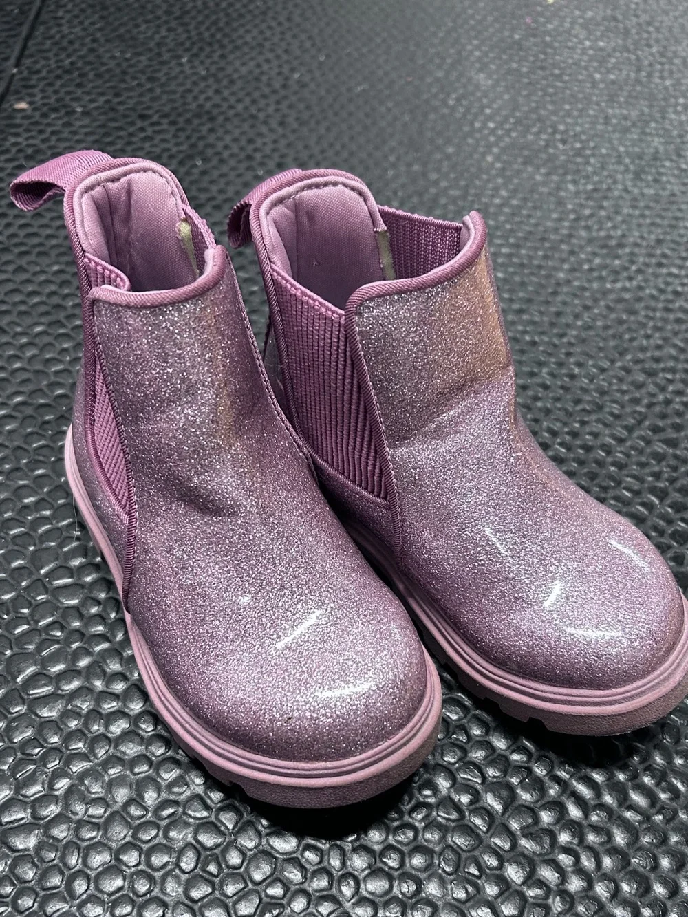 Native Kensington Treklite Pink Glitter Boots 8